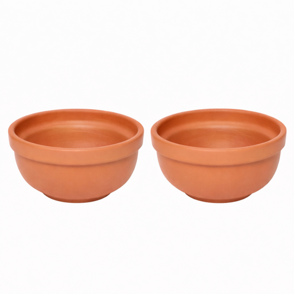 KSI Clay Blows for Home and Office Pack of 2 Bowls