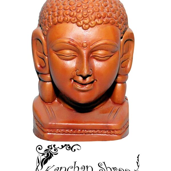 KSI | Lord Buddha | Head Face Statue | Showpiece/Gift Idol/Decorative / 14 cm | Brings Health/Peace/Success/Happiness