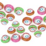 Decorative Clay Matki Wax Diya Candle For Diwali, Festival, Home, Party Decoration, Beautiful Traditional Handpainted Decorative Clay Mitti Wax Diya Deepak Candles Pack Of 20