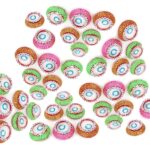 Decorative Clay Matki Wax Diya Candle For Diwali, Festival, Home, Party Decoration, Beautiful Traditional Handpainted Decorative Clay Mitti Wax Diya Deepak Candles Pack Of 40