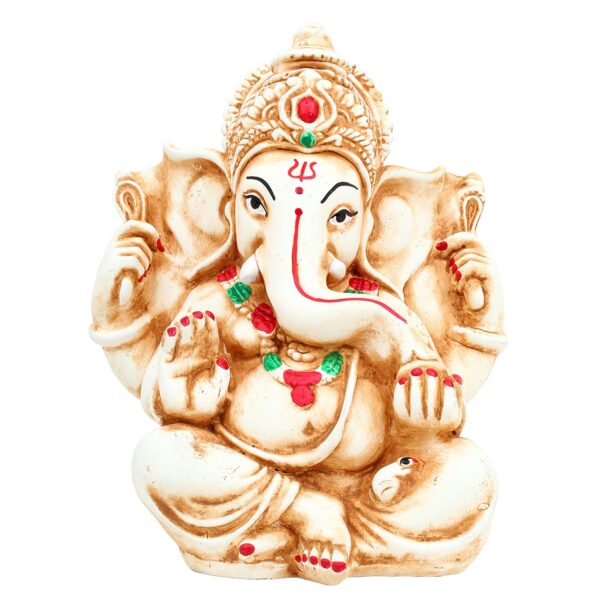 Product Summary: Ganpati Murti Lord Ganesha Ganpati Idol For Figurine Gift Showpiece