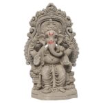 Eco Friendly Ganesha Idol, Ganpati Murti For Home Visarjan, Water Soluble Ganpati Idol 7 Inches, Lalbagh Ka Raja