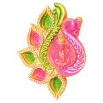 Handcrafted Terracotta Earthen Clay Akhand Diwali Diya Diya For Dipawali Pooja Puja Big Diya Handmade Earthen Clay Big Size Diya For Laxmi Poojan 5 In 1 Diya L16.5 X W1 X H20.5