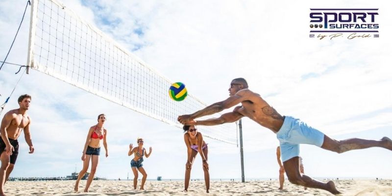 Sand Volleyball Court