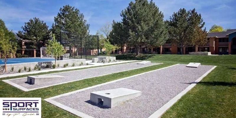 Standard Cornhole Court
