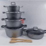 YW07-03 - MAIN-R1 - 16580-3 - Nonstick Aluminum 10 PCs Cooking Set