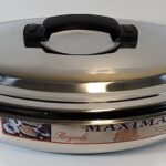 Stainless Steel Maxima 7500 ML Hot Pot Royale Food Warmer Oval Plastic Handle Hotpot