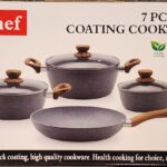 7PCG - 7 PCS Granite Coating Cookware Set