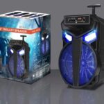 MD9-12L BLUETOOTH SPEAKER - Wireless Microphone - Remote - FM - SD Card - USB - Aux - MD9 Trolley Speaker