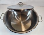 Turkish Berlin 32 CM Stainless Steel Low Pot - Image 2