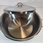 Turkish Berlin 40 CM Stainless Steel Low Pot xxx