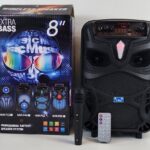 Tws GZ-P55 Wireless Bluetooth Portable Hifi Speaker With Microphone / Super Bass Subwoofer / Led Light / Fm Radio