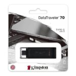 GZ08 - 01 Kingston DataTraveler 70 8GB Portable and Lightweight USB-C flashdrive with USB 3.2 Gen 1 speeds