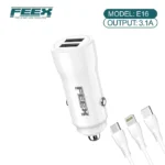 E16 Type-c - Car charger, 3.1A