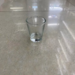 YW12-13- 12 Small Size Coffe / Tea Cups Set - 1032 Glass Mugs & Cups 6 pcs Set