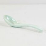 YW11-13 - MAIN-R2L - 186 Light Green No. 6038 Soup Spoon/Soup Spoons Ceramic Soup Spoon/Soup Spoon