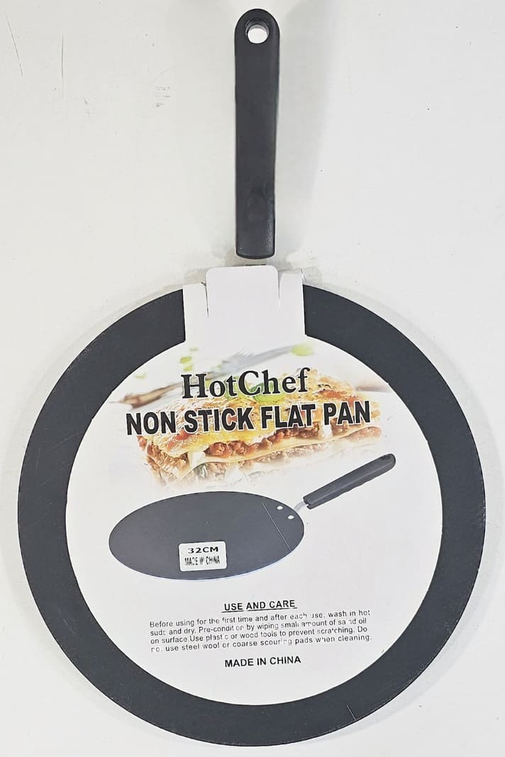 p122 (1) YW22-04 - MAIN-R2L - 32cm aluminum flat plate non-stick promotion - Image 1