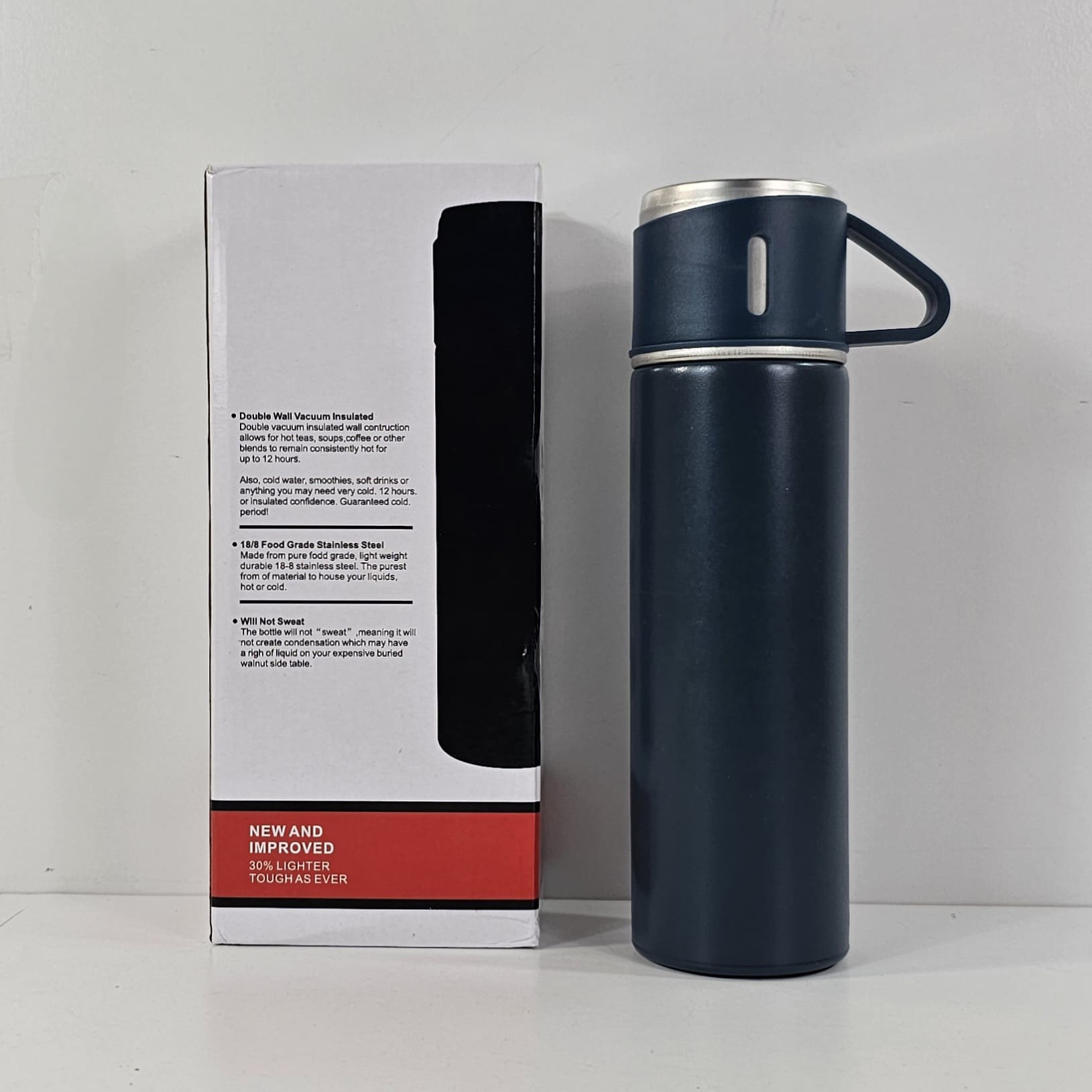 p13 (1) YW21-07 - Vacuum Flask Set, Double Wall Stainless Steel 500ml - Image 1