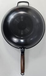 YW22-02 - 34CM NON-STICK WOODEN HANDLE LOW-CARBON NUTRITION WOK - Image 2