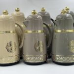 14-05 - S07-E-12 - TWIN SET HXA-001-0.7/1.0l - RED BILE Vacuum Thermos Flask