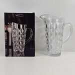 YW12-03 - DSH2027 Glass Water Jug - Transparent, Juice Jug, Hot Cold Water Pitcher With Lid Water Jug
