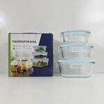 YW31-07 - T-01262 - Square color box three-piece set - 320ml+500ml+800ml