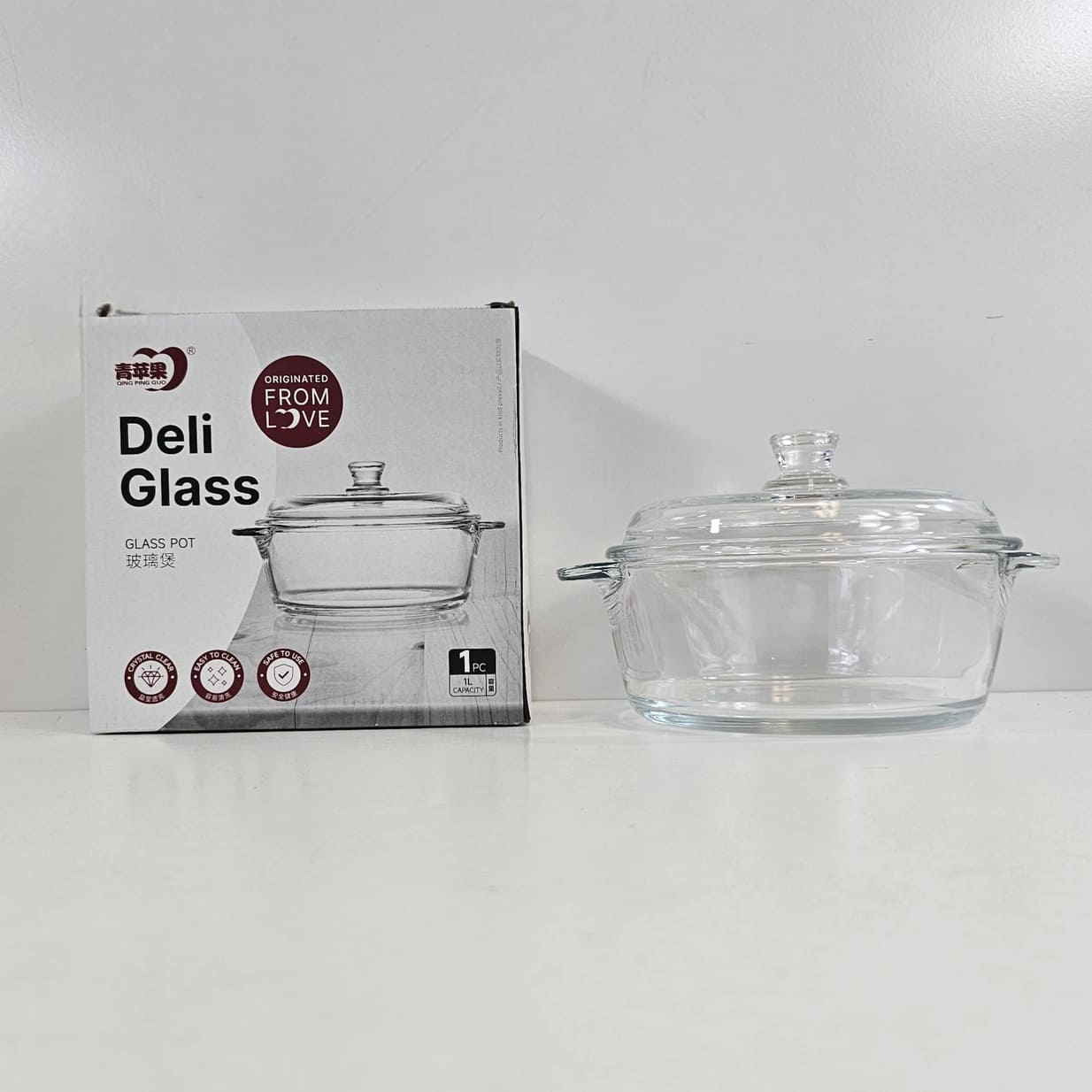 p3 (1) (1) YW12-24 - EB2008/L1 Round Glass Casserole Oven and Microwave Safe Serving Bowl with See Through Top Lid - Image 1