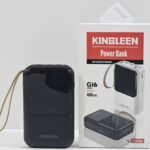 GZ01-29 - Kingleen K16 White 4000 mAH with 3 Built in Cables - Powerbank