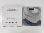 YW18-01 - 28 Marble Series Bathroom Scale - 28x28 cm - Image 2