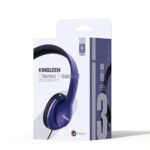 GZ01-07 - KINGLEEN hot selling i3 Wired Headphone 3.5mm AUX Wired Gaming Headset Stereo Headphone Cheap Price blue Game Earphone