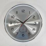 YW29-05 - Wall Clock 12" Silent Quartz Decorative Latest Wall Clock Non-Ticking Classic Clock Battery Operated Round Easy to Read for Room/Home/Kitchen/Bedroom/Office/School