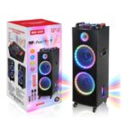 GZ07 - NDR 1222 12" Portable 2000W home theatre system bass sound wireless party speaker