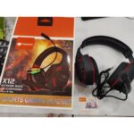 DEEPBASS E-Sports On-Air Extreme Bass X12 GAMING Stereo Headphone / Earphone / Earbud with Build-In Mic